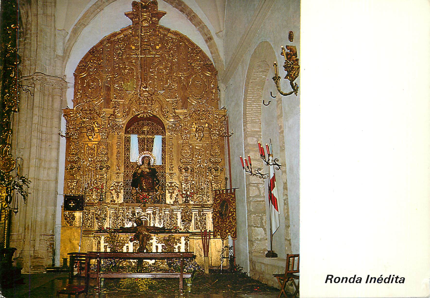 CPM Ronda inedita serie 24 santa maria