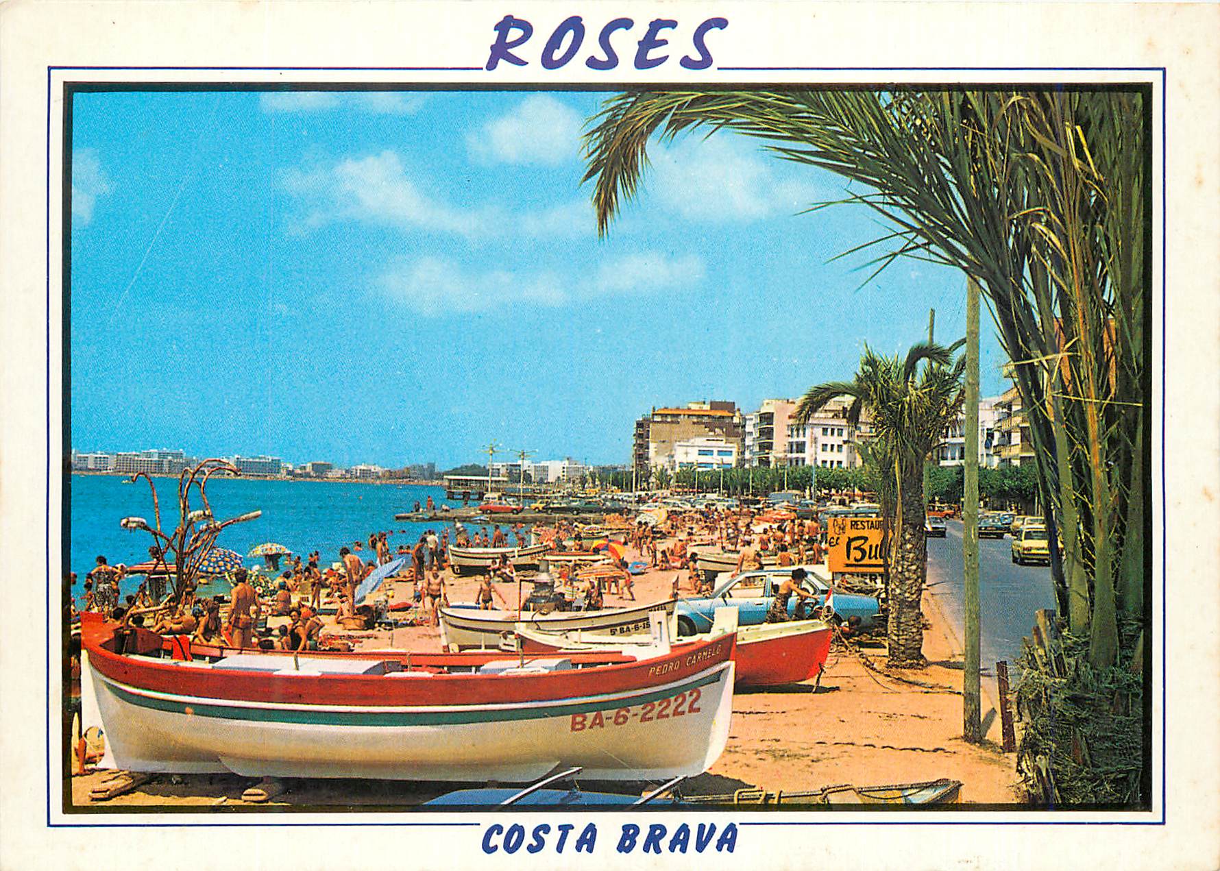 CPM Rosas costa brava r 122 plage des pacheurs