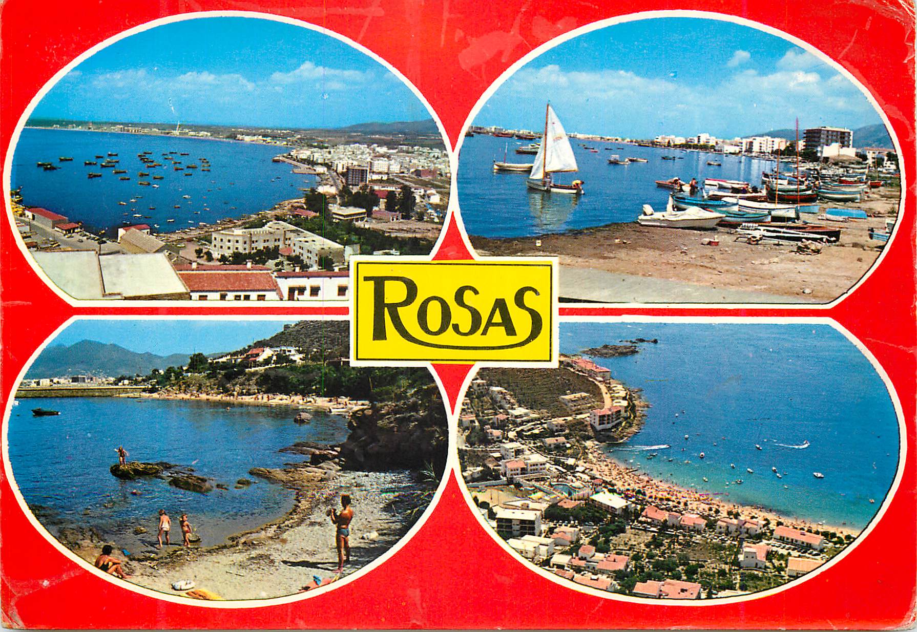 CPM Rosas costa brava 1174 m different mais toujours jolie