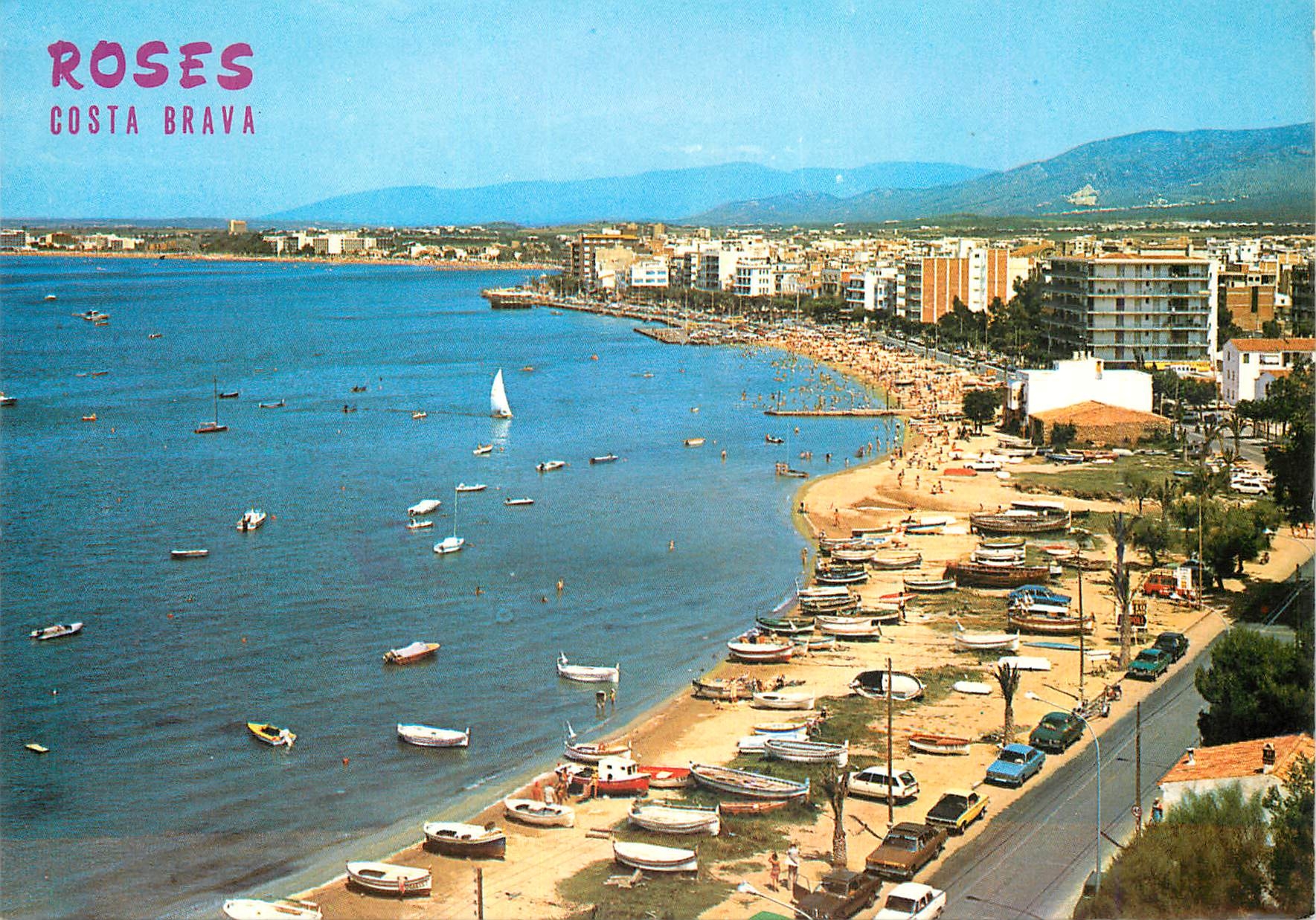 CPM Rosas costa brava 1137 vue partielle
