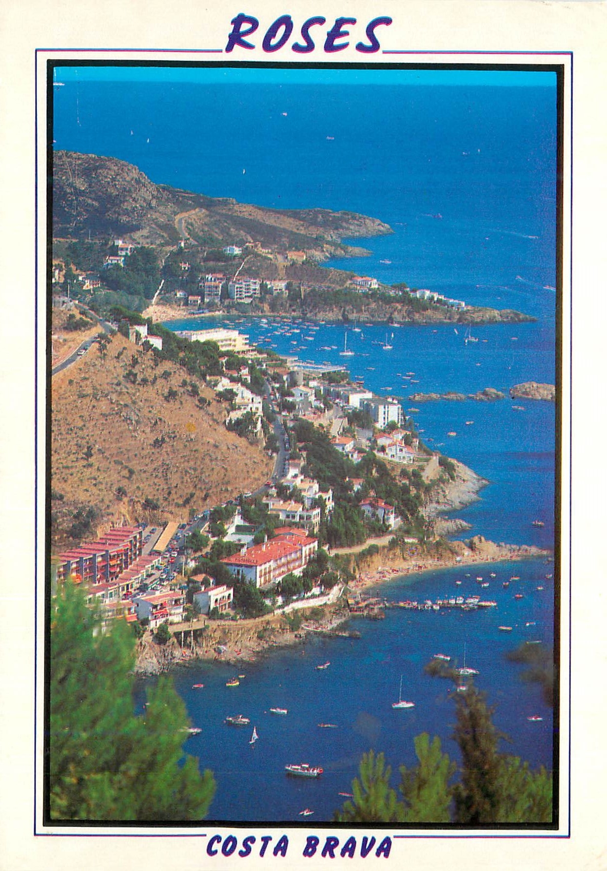 CPM Rosas costa brava 1268 ses plages et cote