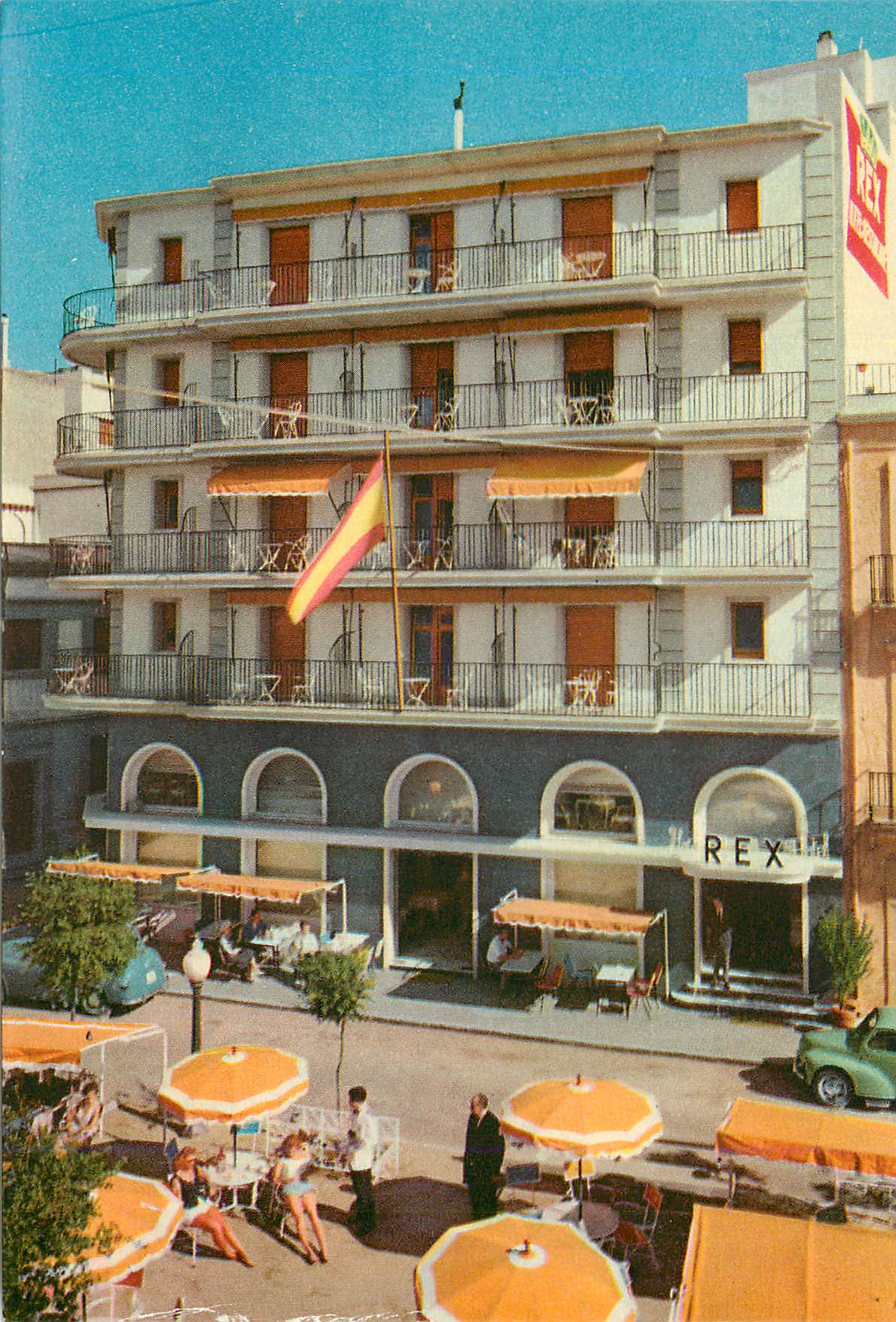 CPM Costa brava espana san feliu de guixols hotel rex