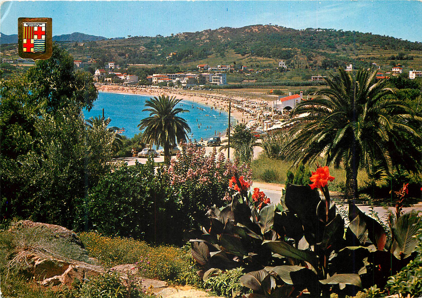 CPM Costa brava espana san feliu de guixols n 1035 vue partielle detail