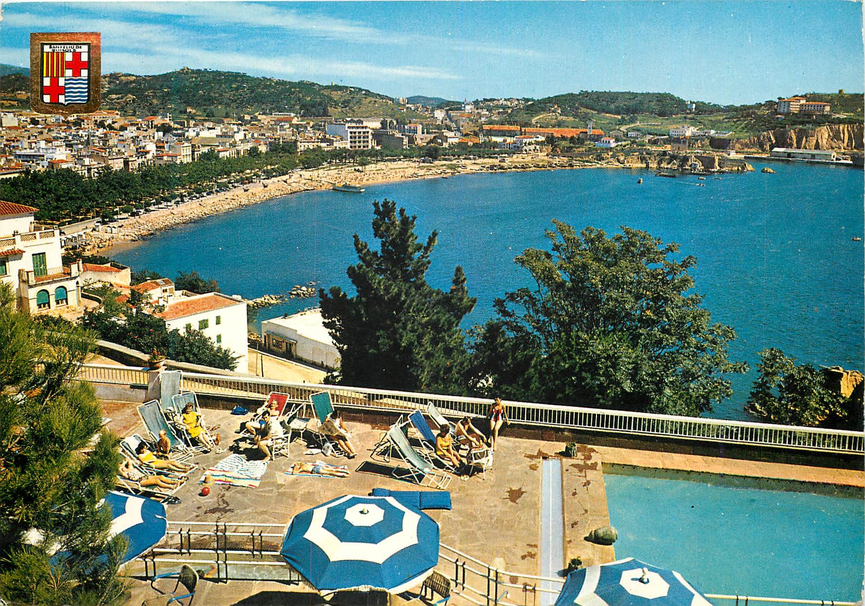 CPM Costa brava espana san feliu de guixols vue panoramique