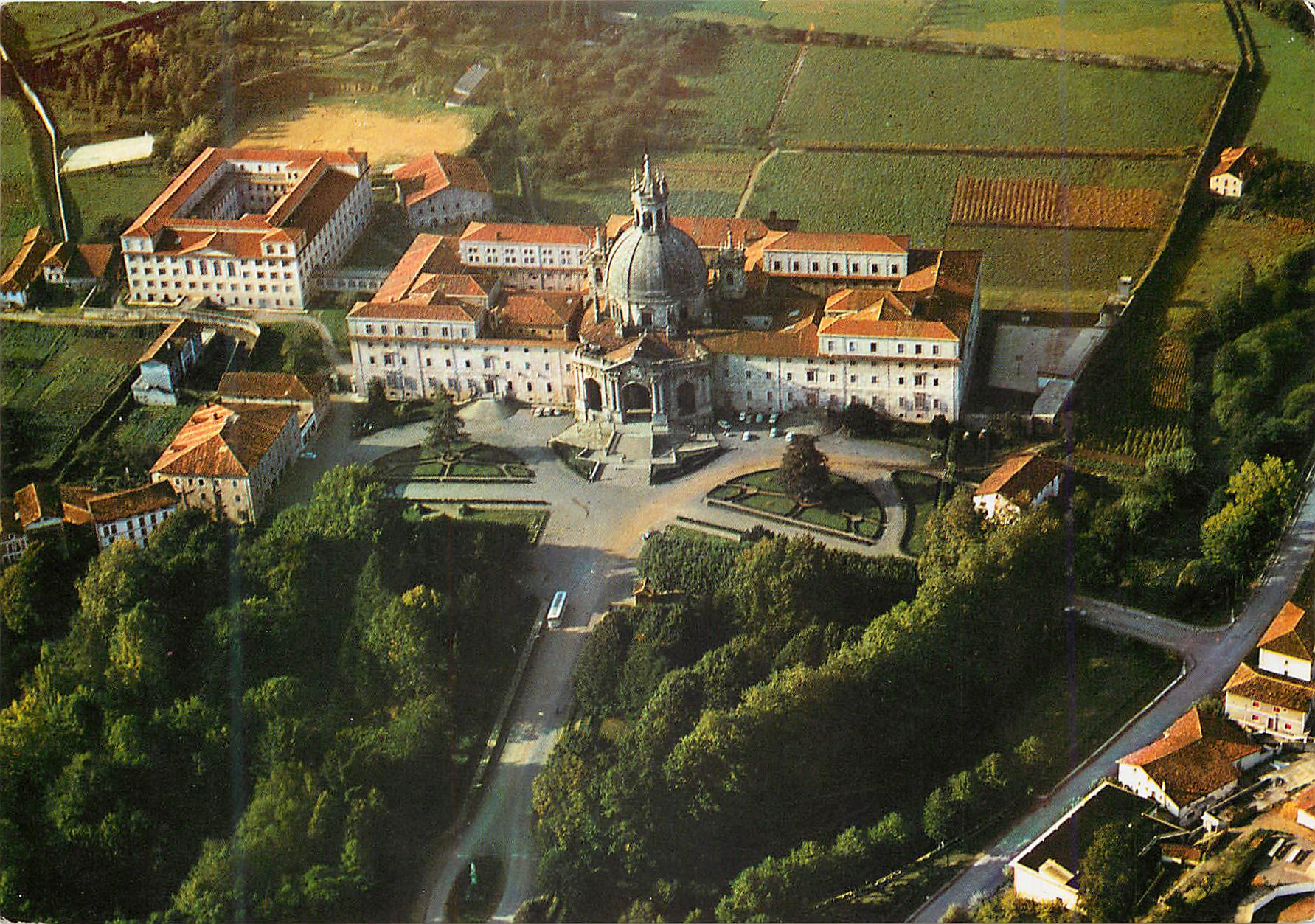 CPM Santuario de loyola 25 vue aerienne