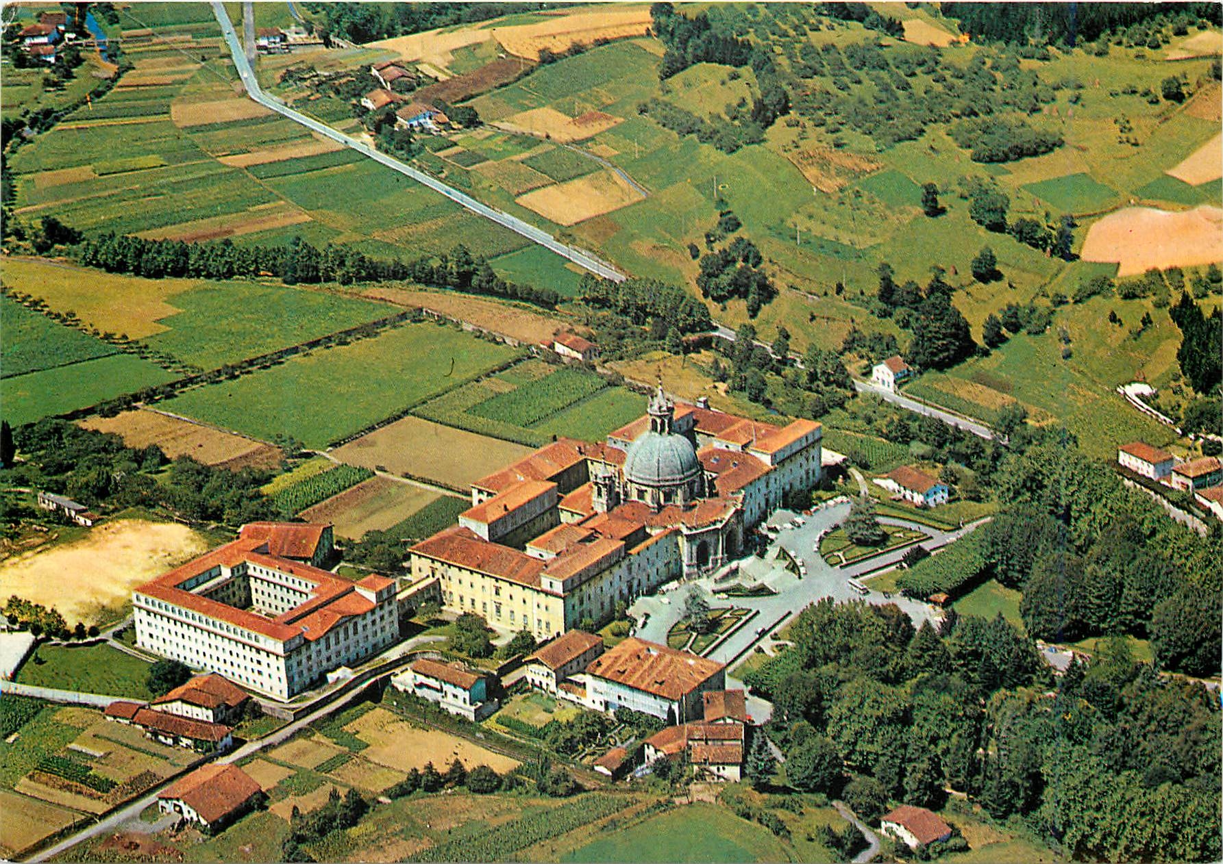 CPM Santuario de loyola 26 vue aerienne