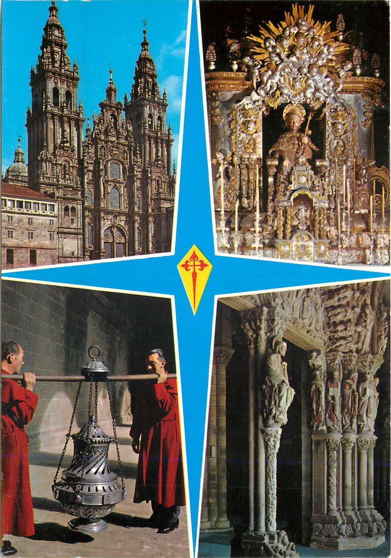 CPM Santiago de compostela 60 beautes de la ville