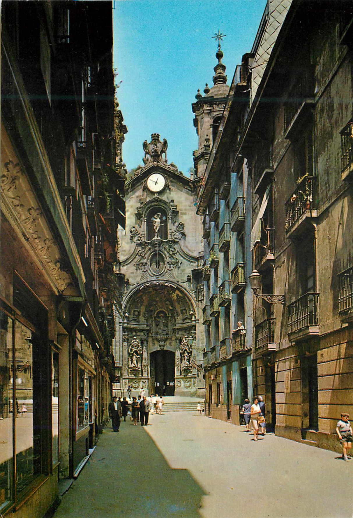 CPM San sebastian 1329 eglise de st marie