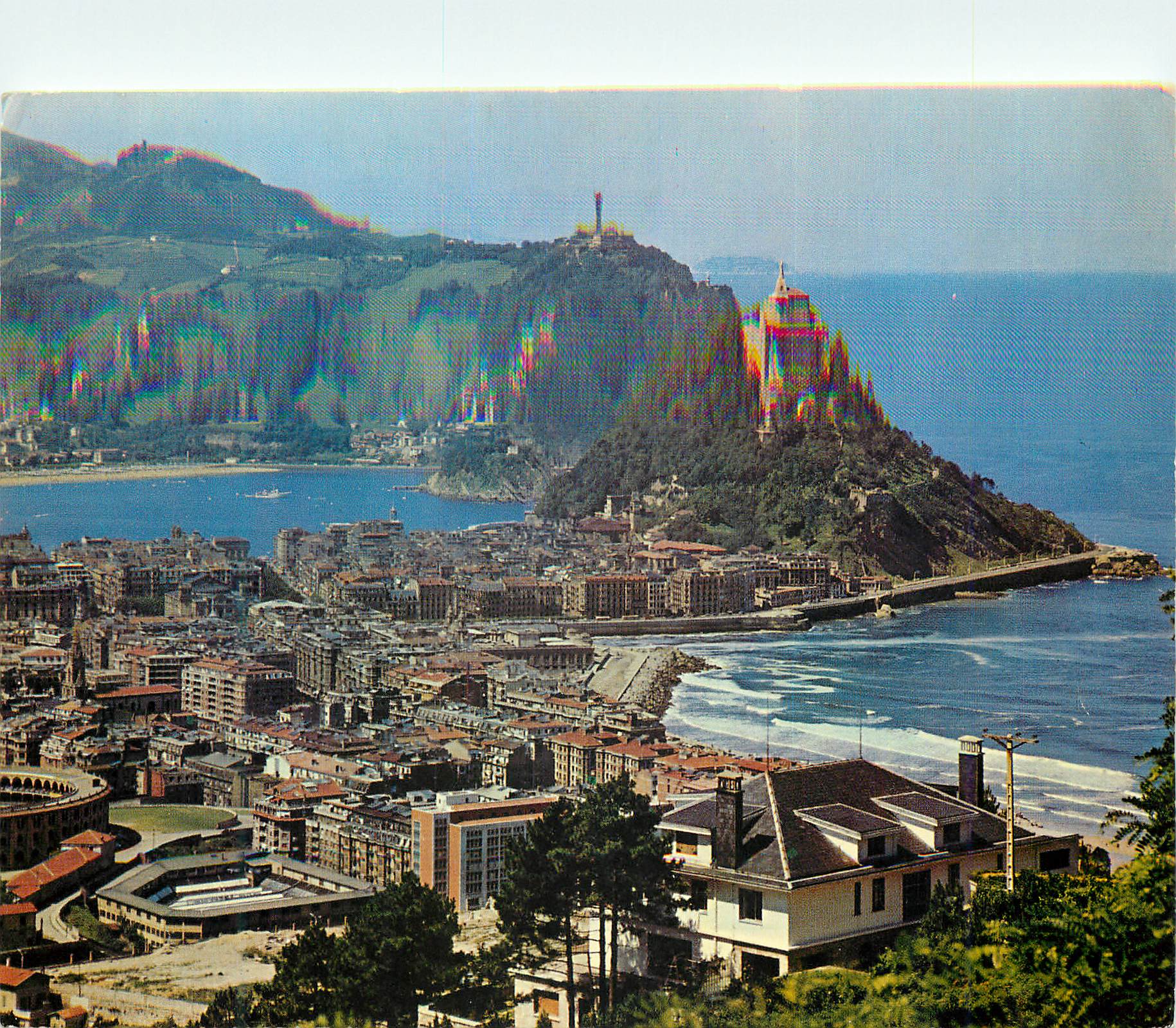 CPM San sebastian vue du mont ulia