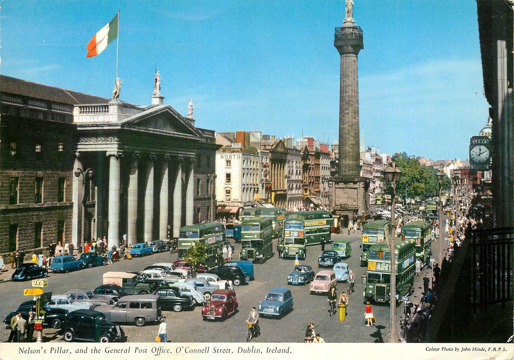 CPM Dublin ireland nelson s pillar and the general post office o connell street