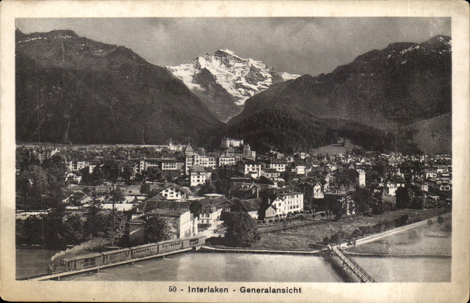 CPA Suisse Interlaken Generalansicht