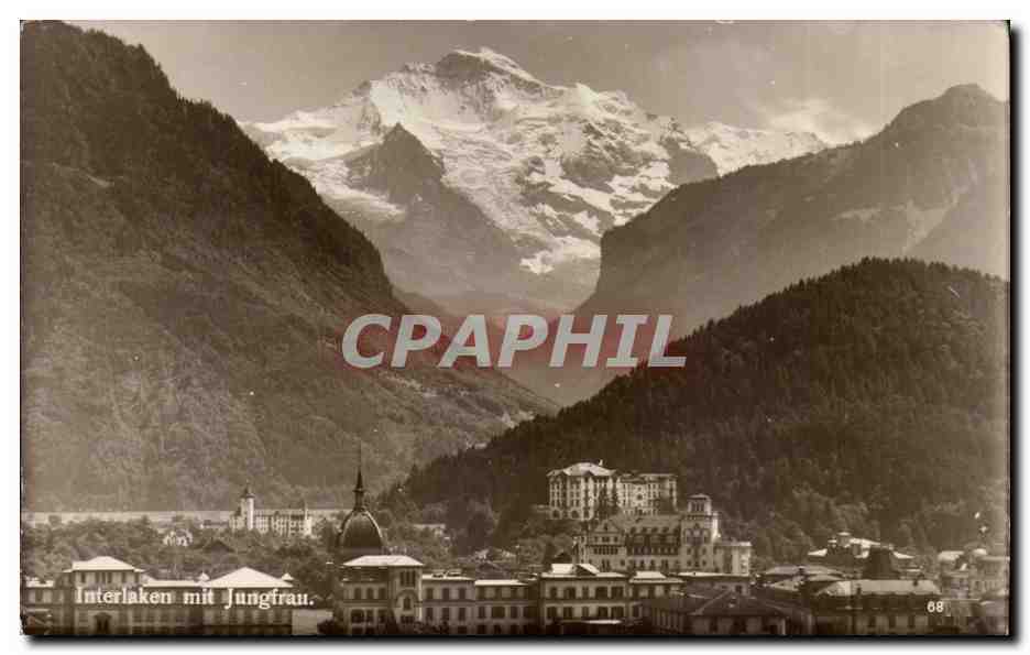 CPA Suisse Interlaken mit Jungfrau