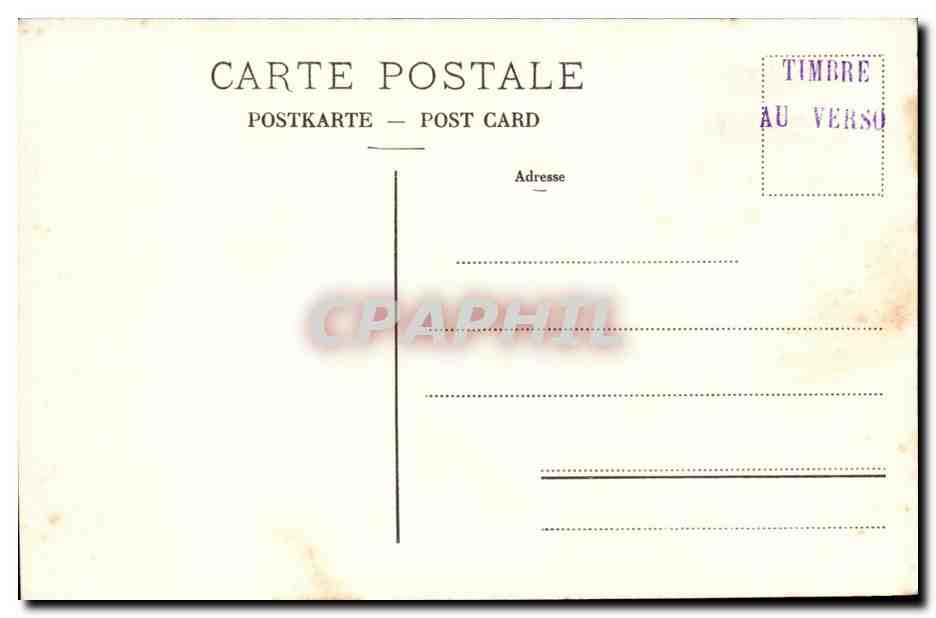 CPA Suisse Viege Pont de bois sur la Viege — Rückseite