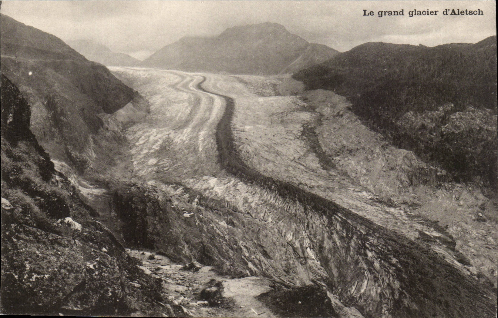 CPA Suisse Le grand glacier d'Aletsch