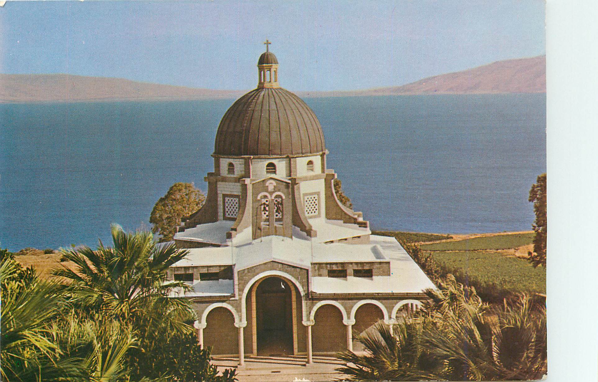 CPM Mt Of the Beatitudes and Lake of Galilee