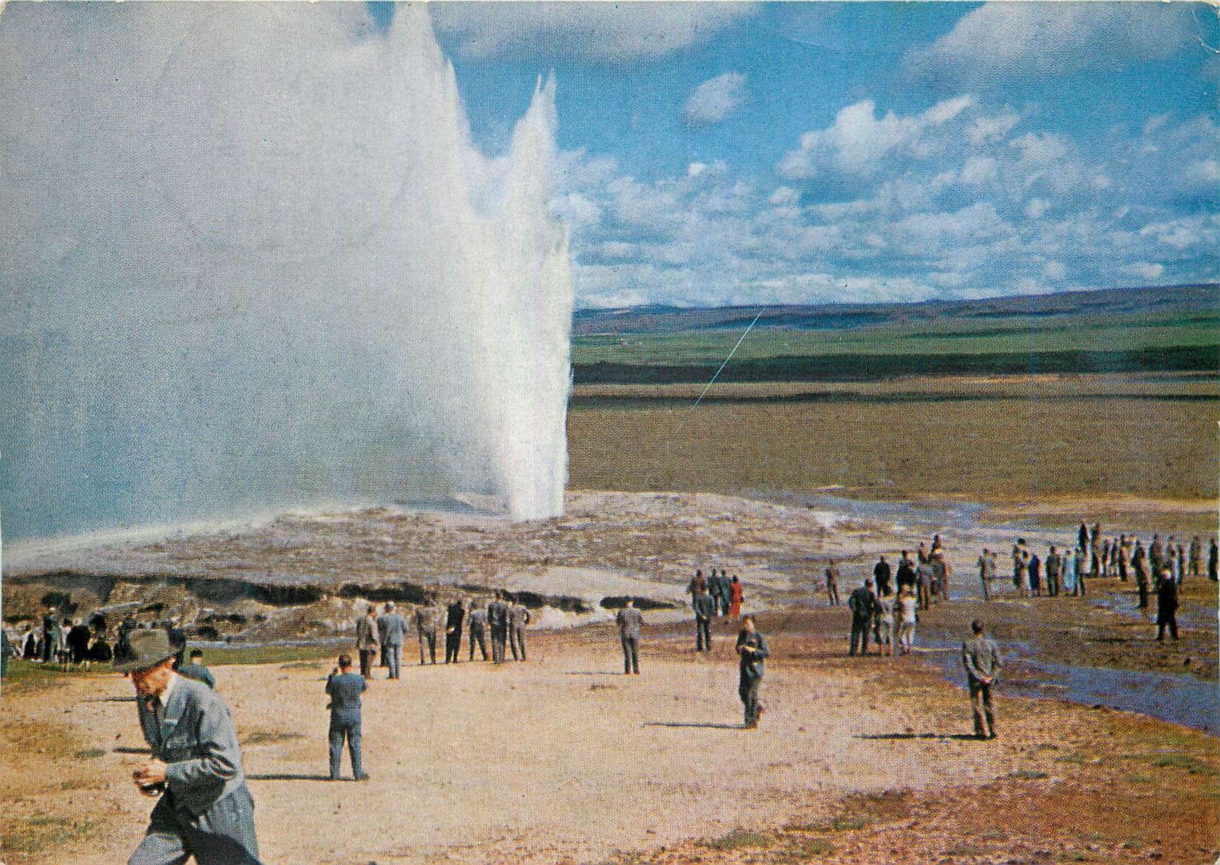 CPM The Great Geysir The famous spouting hot spring