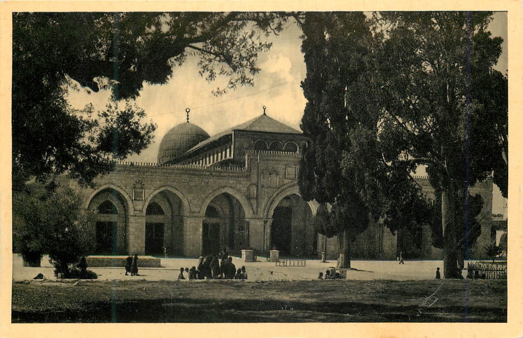 CPA Jerusalem La Mosquee El-Aksa