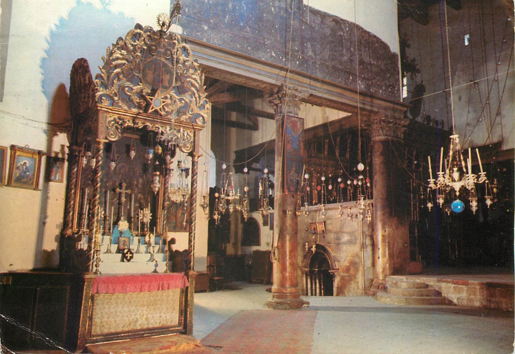 CPM Bethlehem Entree de la Creche Sacree