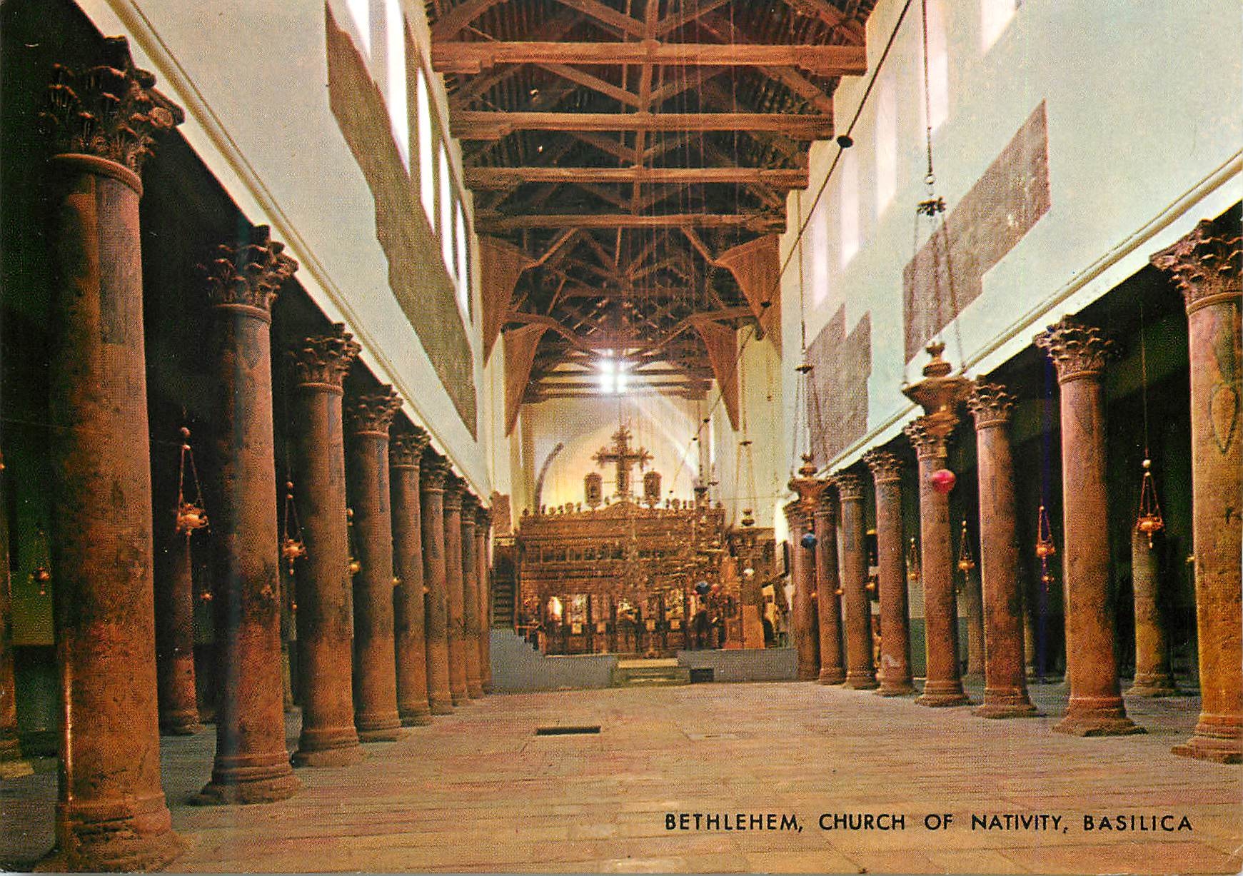 CPM Bethlehem Eglise de la Nativite la Basilique