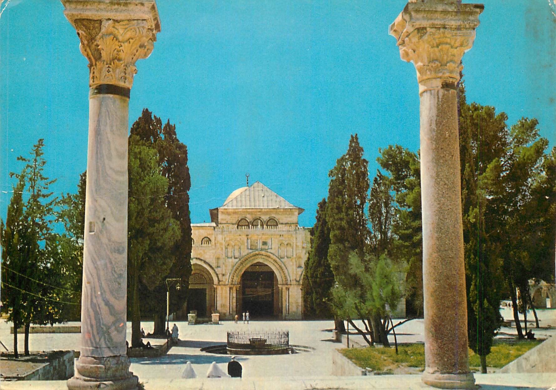 CPM Jerusalem The Mosque of Al Aksa in Jerusalem