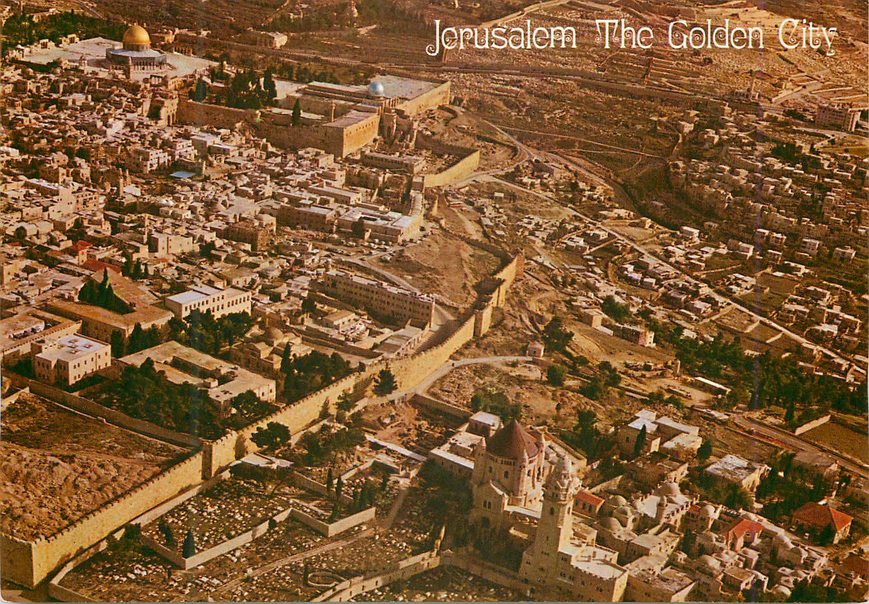CPM Jerusalem The Golden City