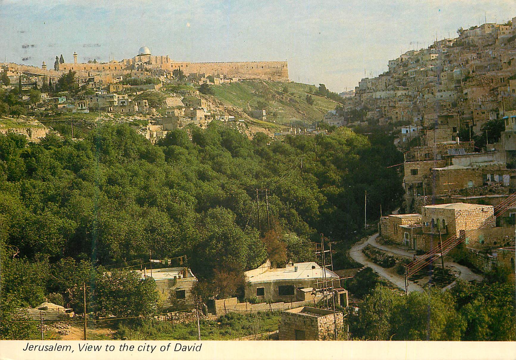 CPM Jerusalem View of the city of David