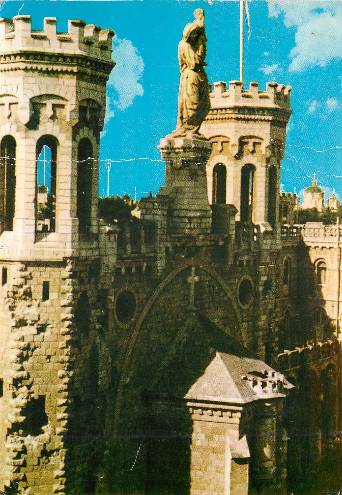 Jérusalem, Notre Dame de France — monastère — éditeur Palphot, n° 6402