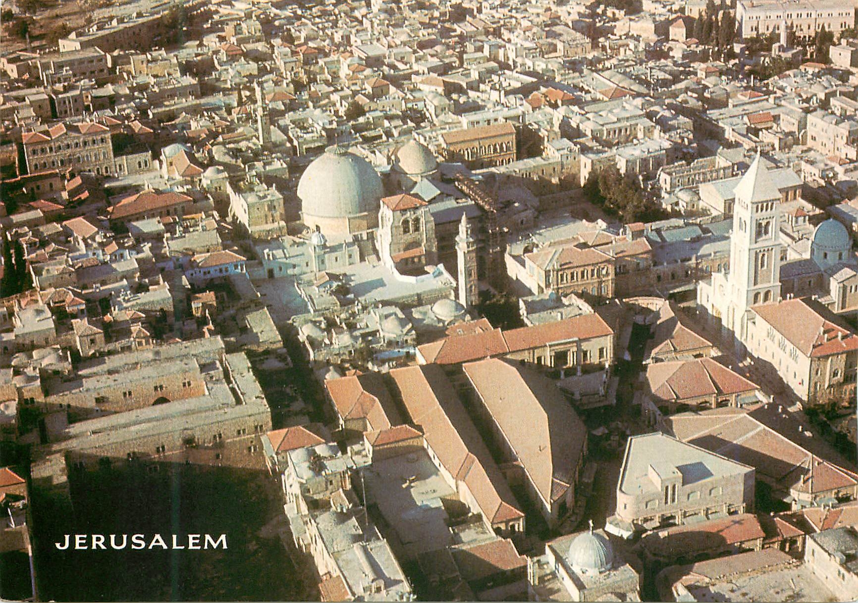 CPM Jerusalem Old City Birds Eye view