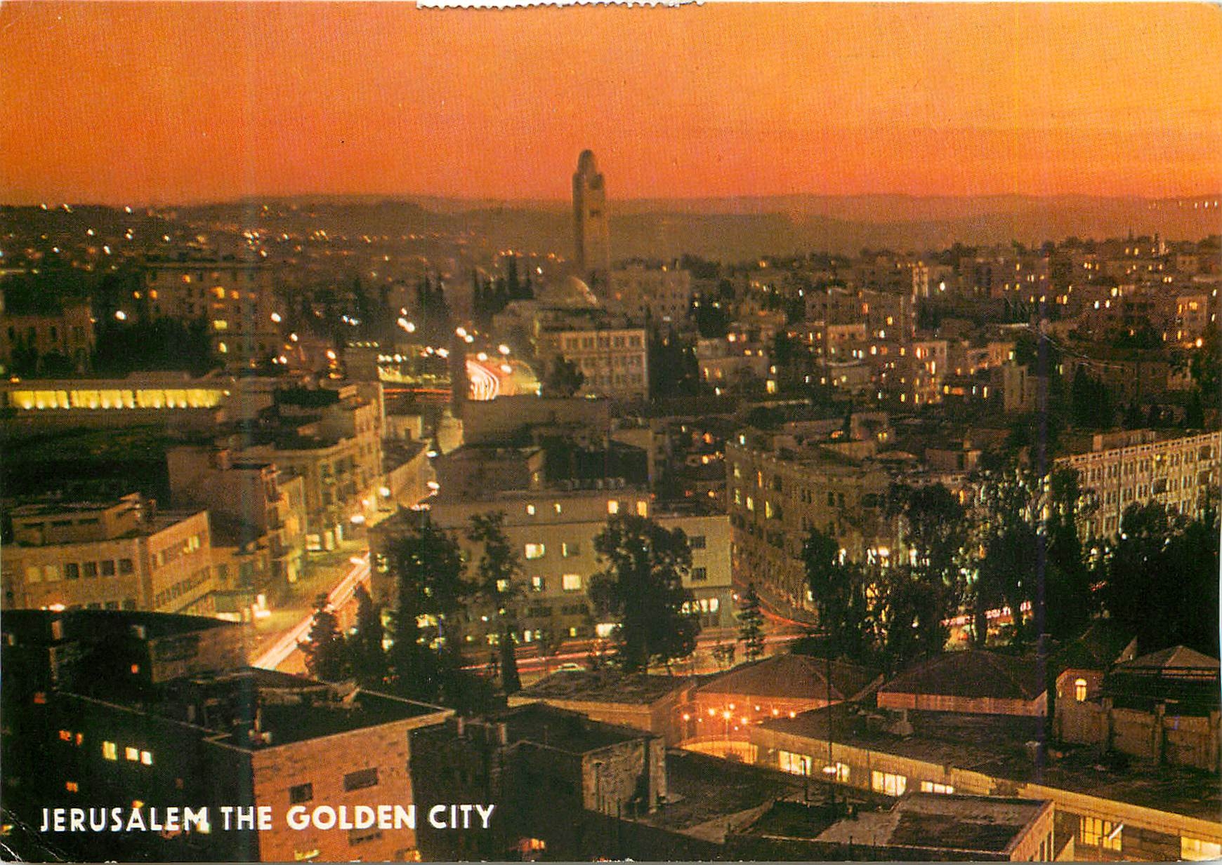 CPM Jerusalem The Golden City