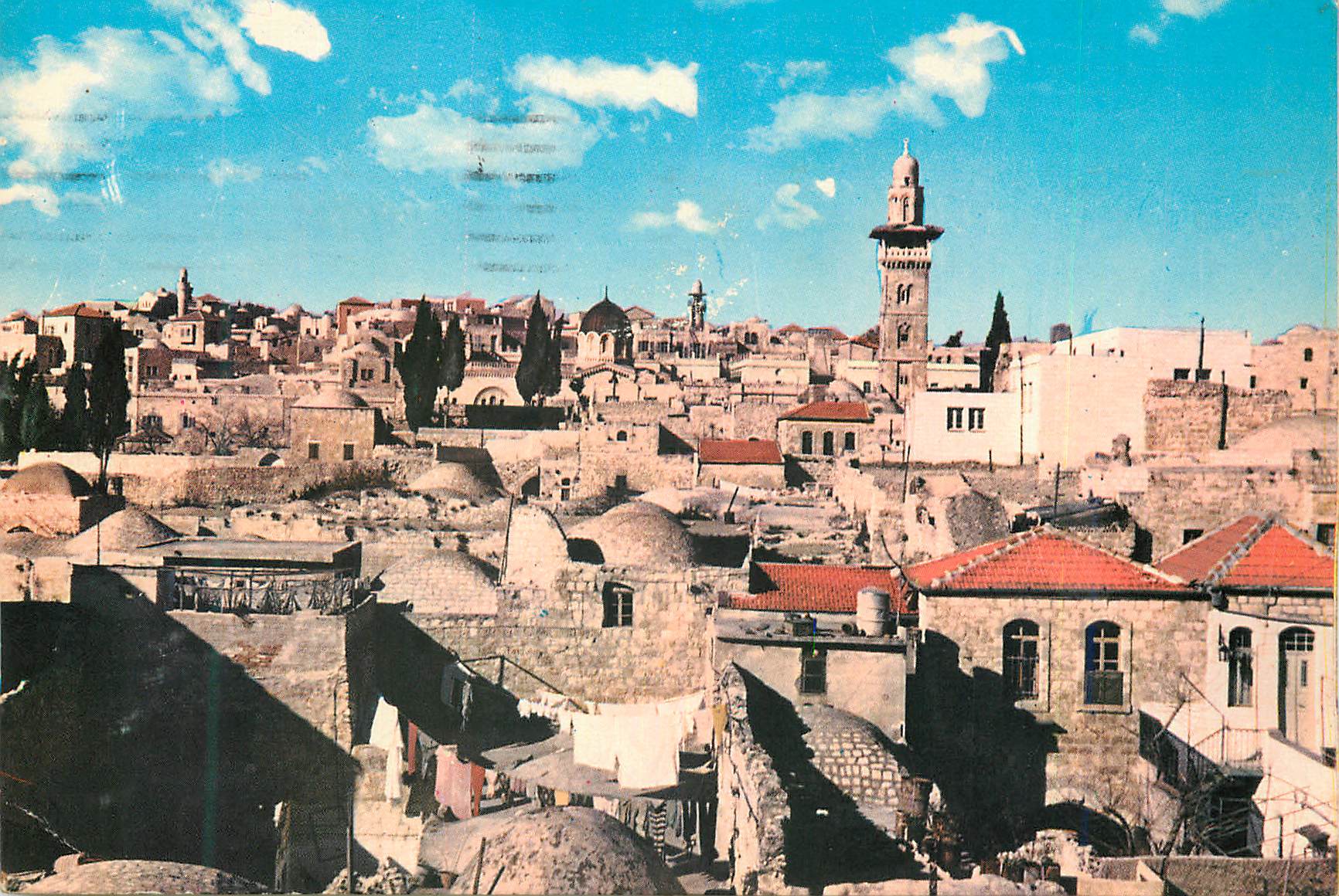 CPM Jerusalem View of part of the Old City