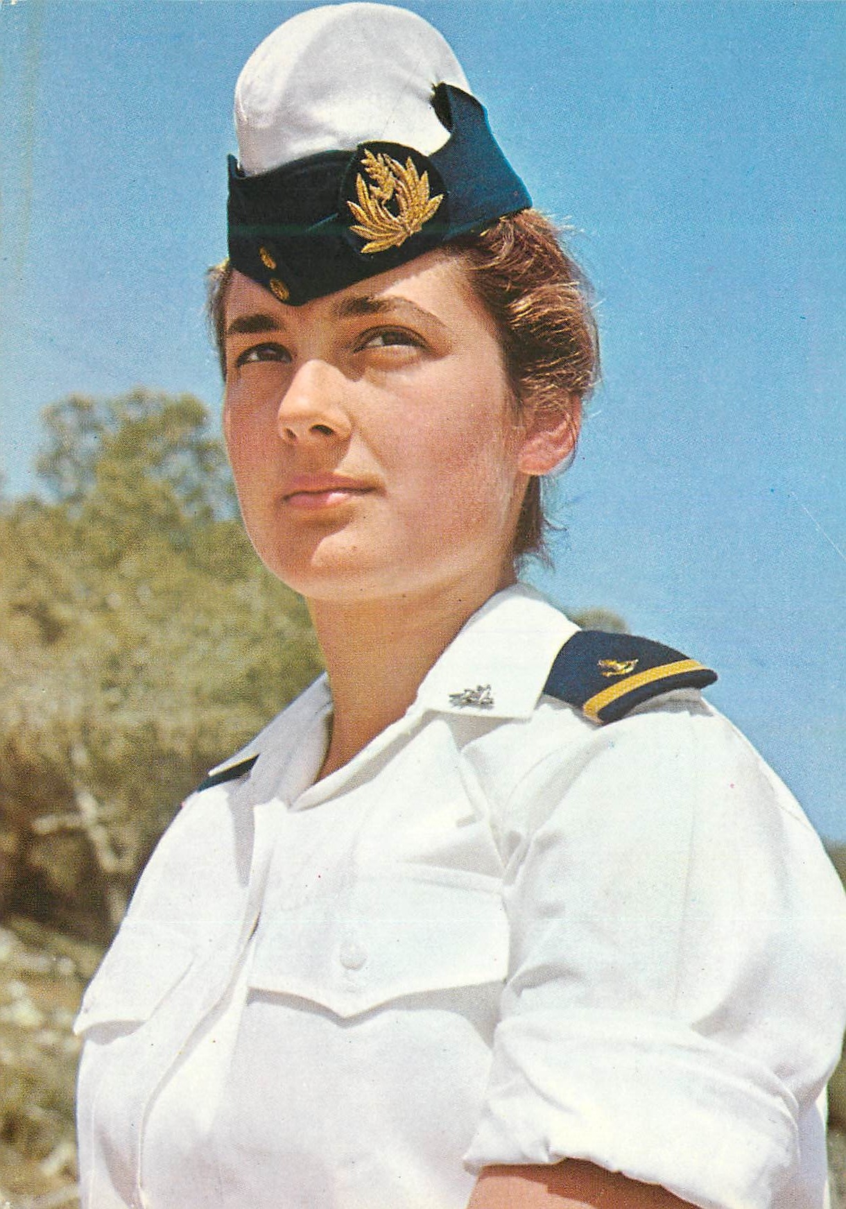 CPM A Woman officer of the Israel Navy Militaria