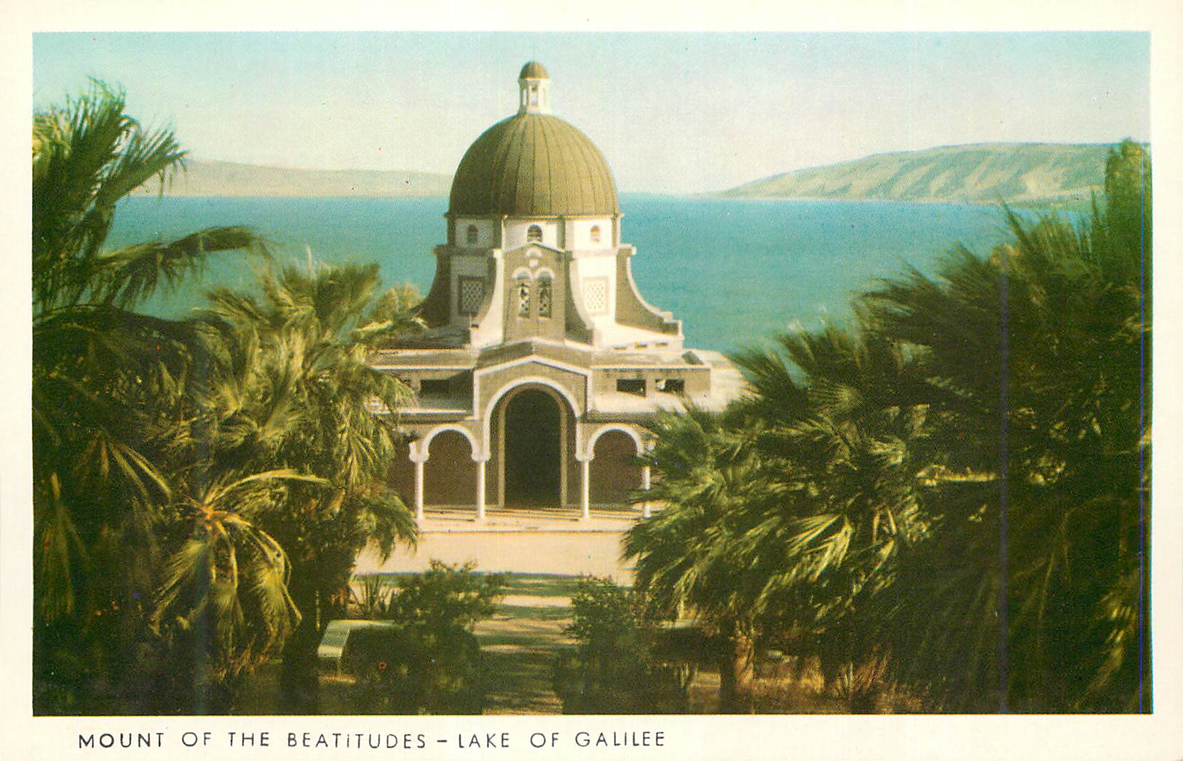 CPM Mount Of the Beatitudes Lakes of Galilee