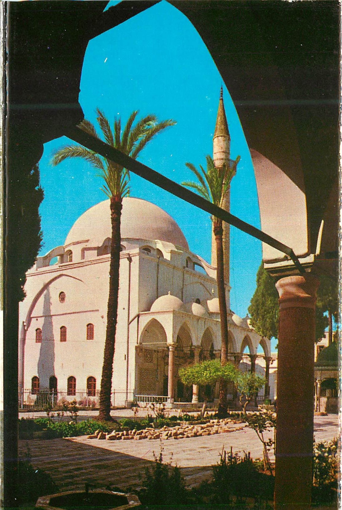 CPM Acre Court of el Jazzar's Mosque