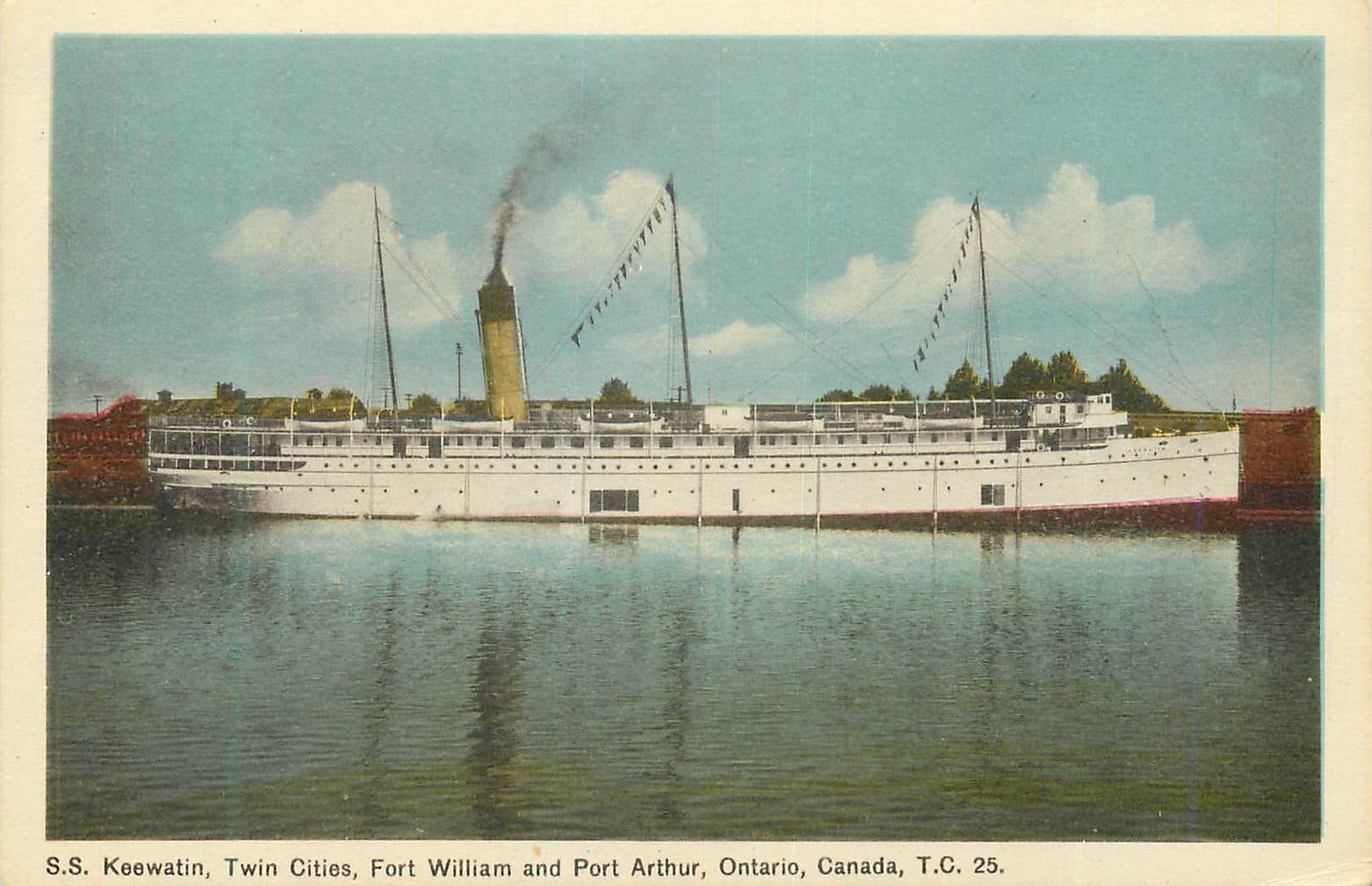 CPM Canada Ontario Keewatin Twin Cities Fort William and Port Arthur Bateau