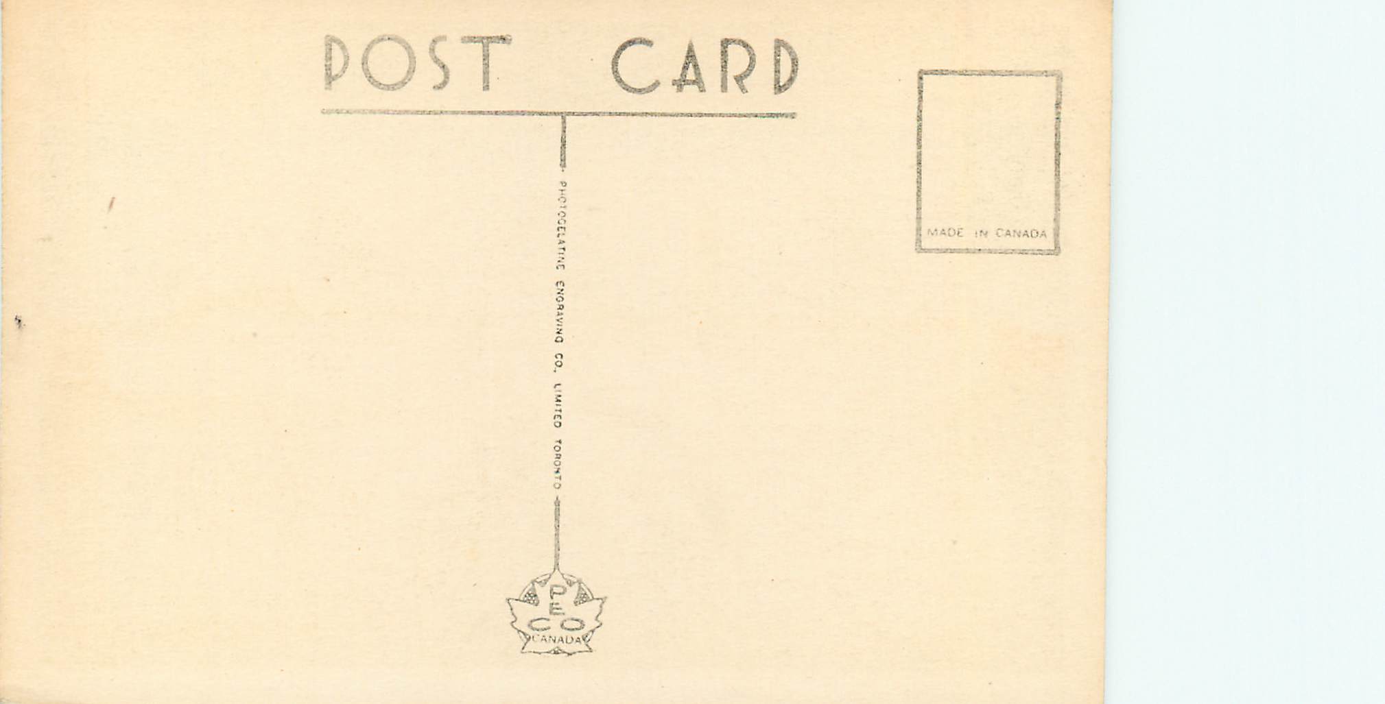 CPM Canada Ontario Keewatin Twin Cities Fort William and Port Arthur Bateau — Back