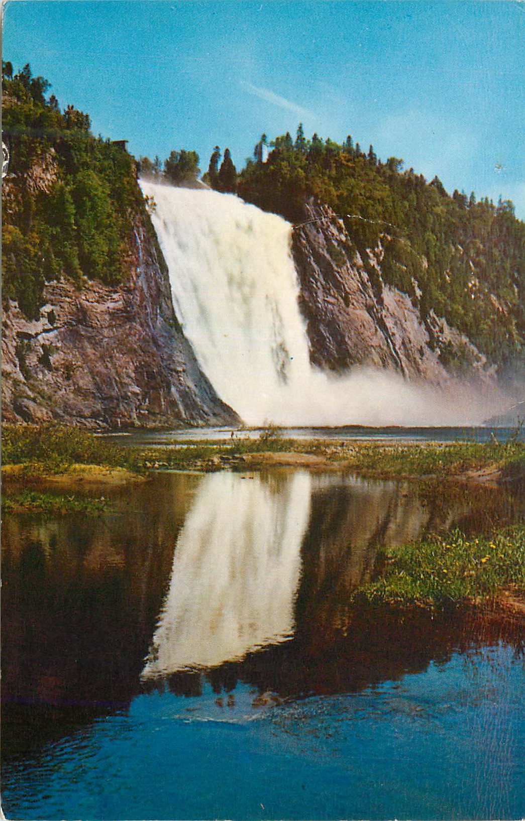 CPM Canada Quebec La magnifique chute Montmorency