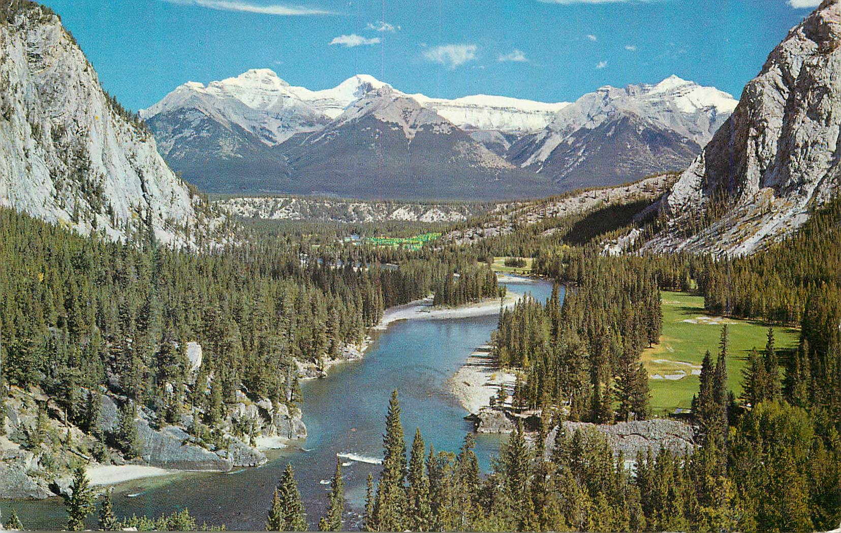 CPM Canada Canadian Rockies The Bow Valley and Bow River