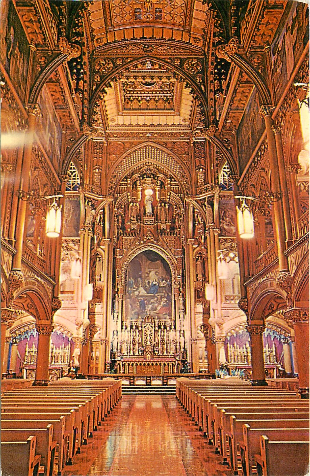 CPM Canada Montreal Quebec Maitre-Autel Eglise Notre-Dame