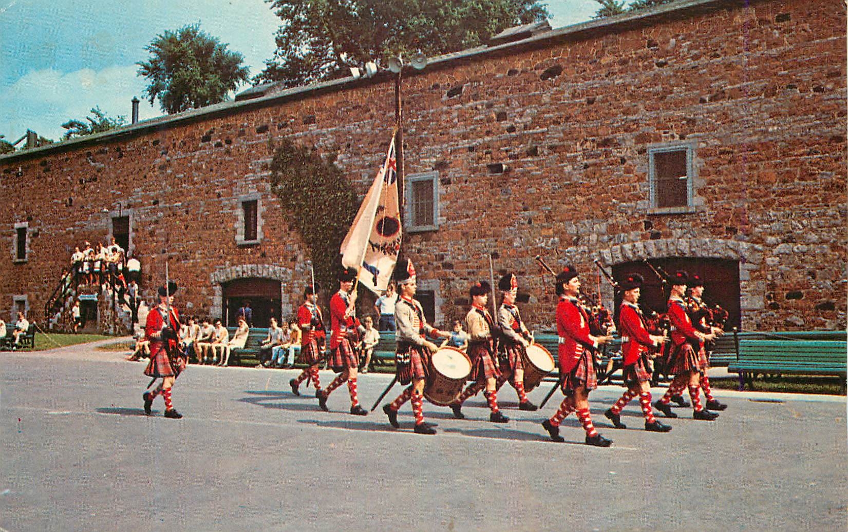 Compagnies Franches de la Marine — défilé historique — Musée Militaire de Montréal