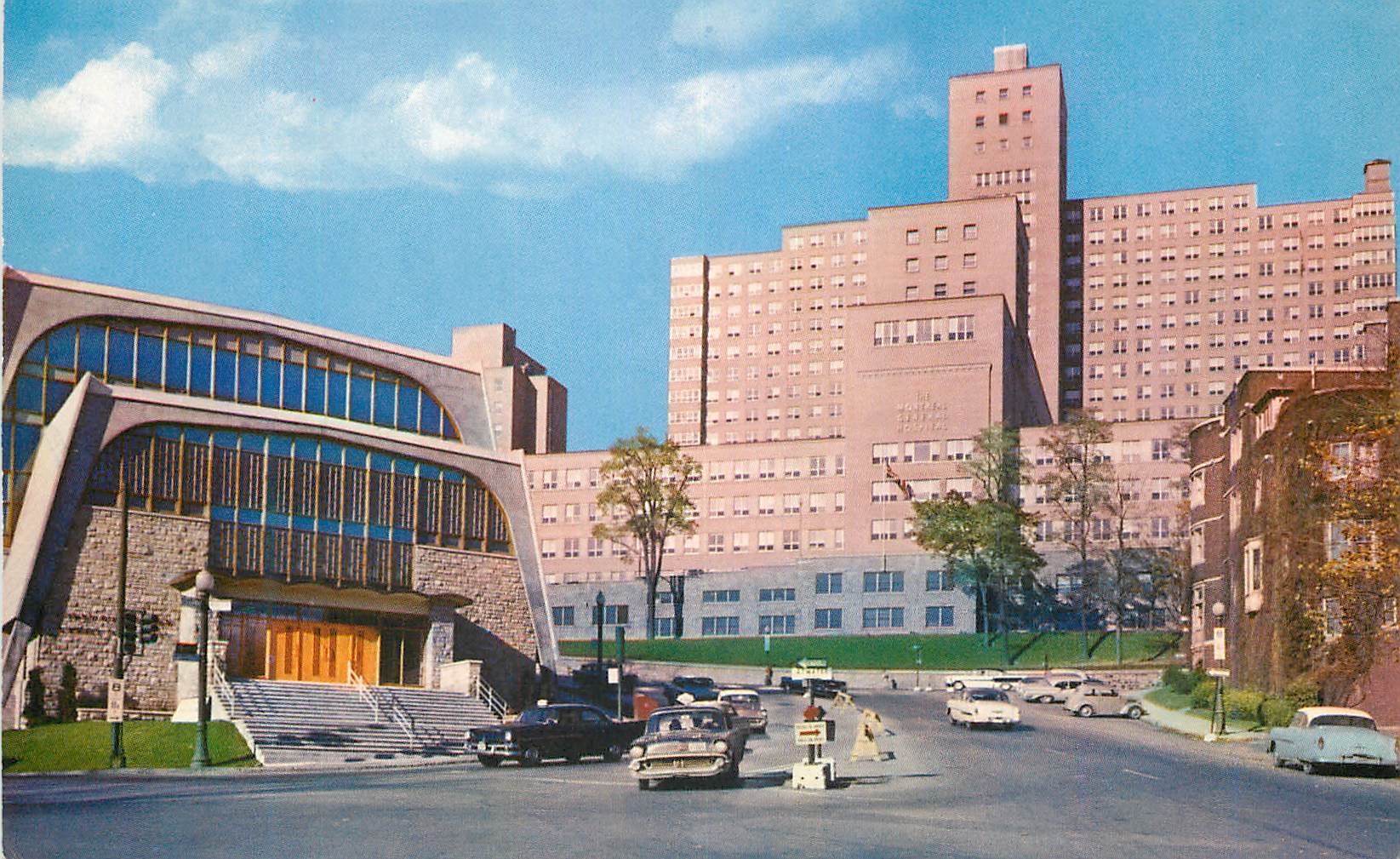 New Montreal General Hospital et The First Church of Christ, Scientist, Montreal — Souvenir Agencies, Montreal