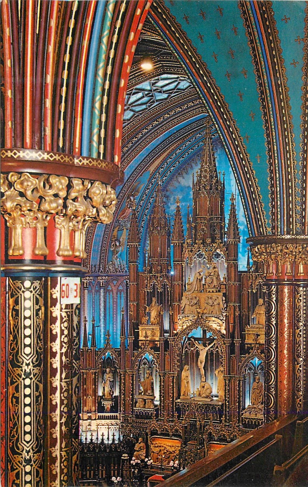 CPM Canada Montreal Quebec Maitre-Autel Eglise Notre-Dame