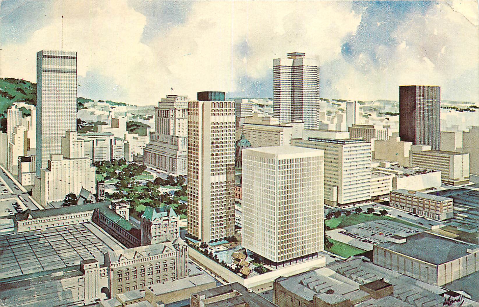 CPM Canada Montreal Ville de l'Exposition Universelle
