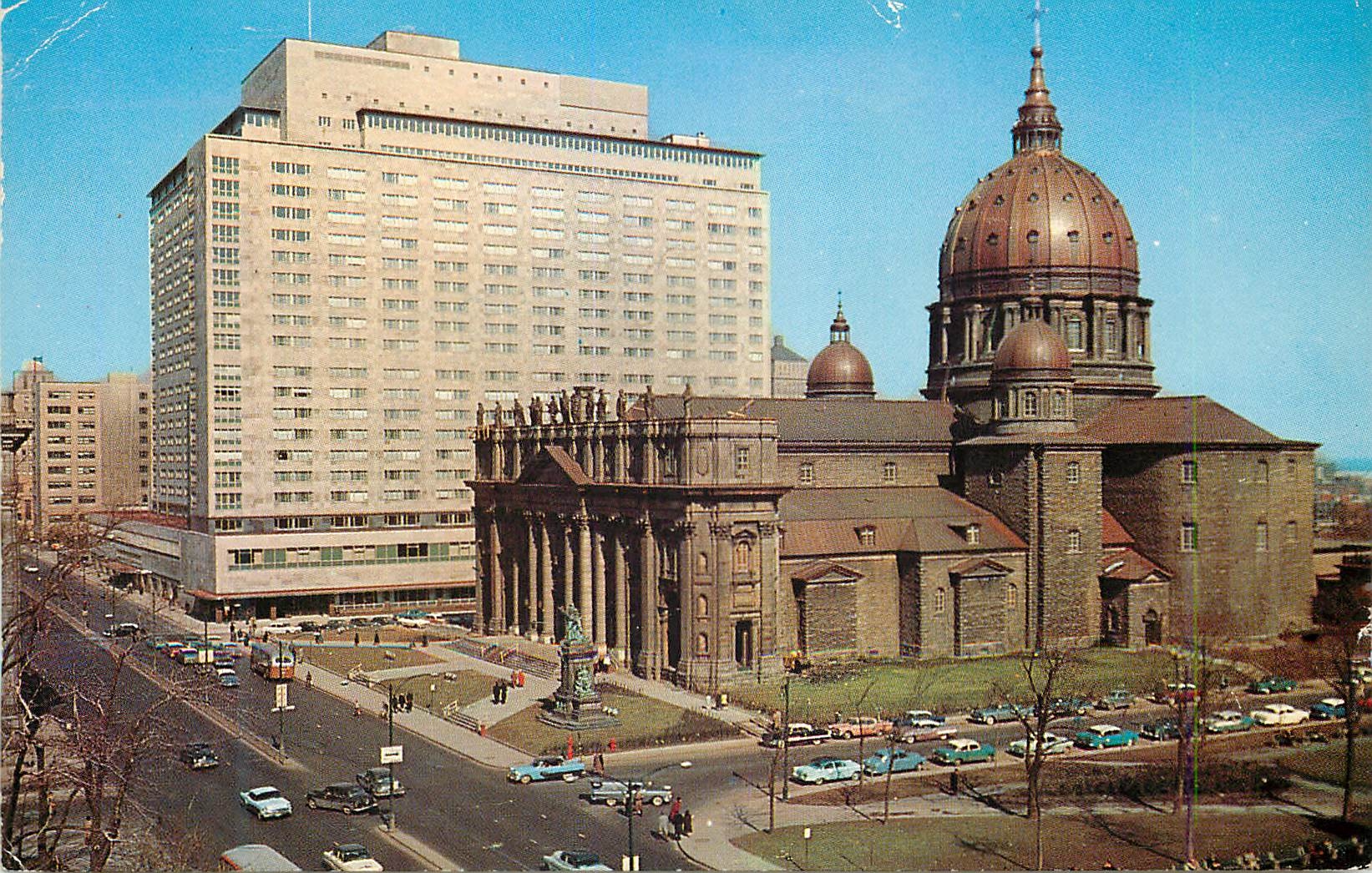 Cathédrale Basilique Marie-Reine du Monde — Hôtel Queen Elizabeth — Montréal