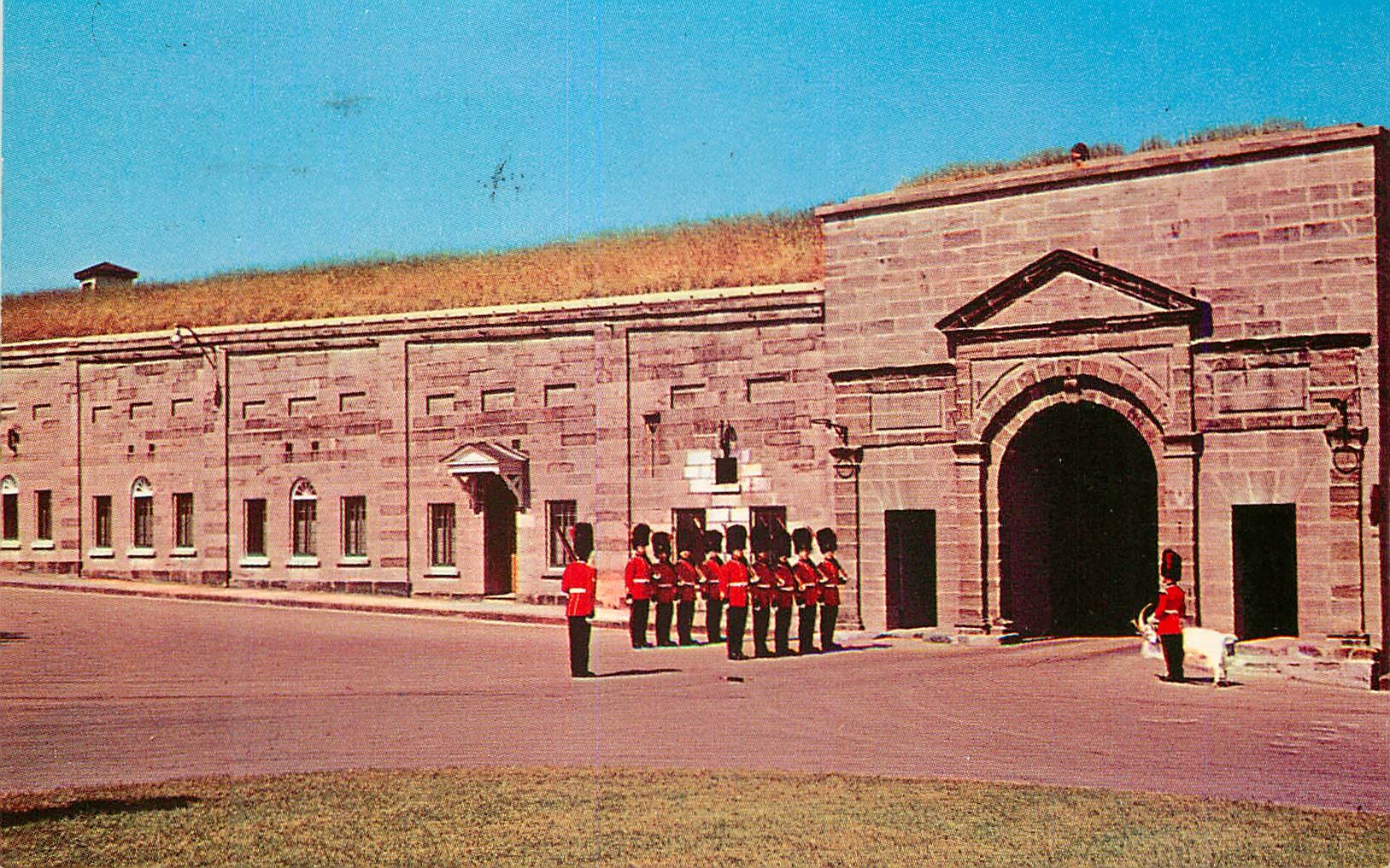 CPM Canada Quebec The Changing of the Guard at the entrance to The Citadel