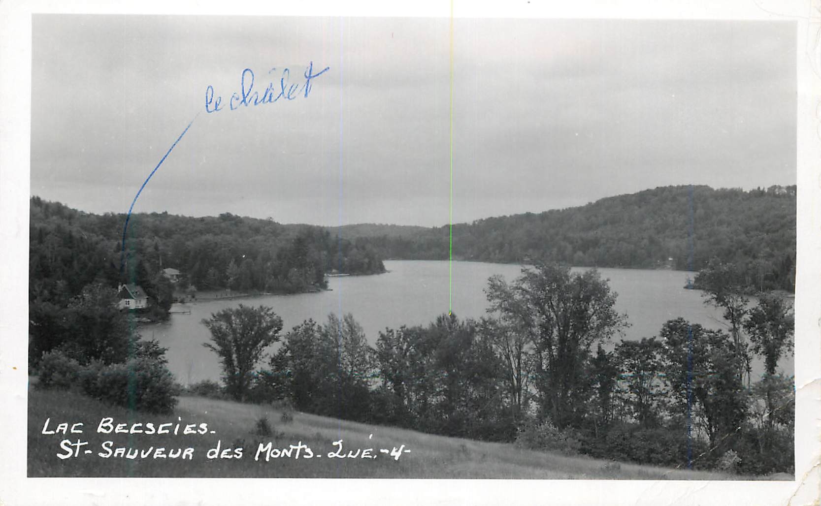 CPM Lac Becscies St Sauveur des Monts-Lue
