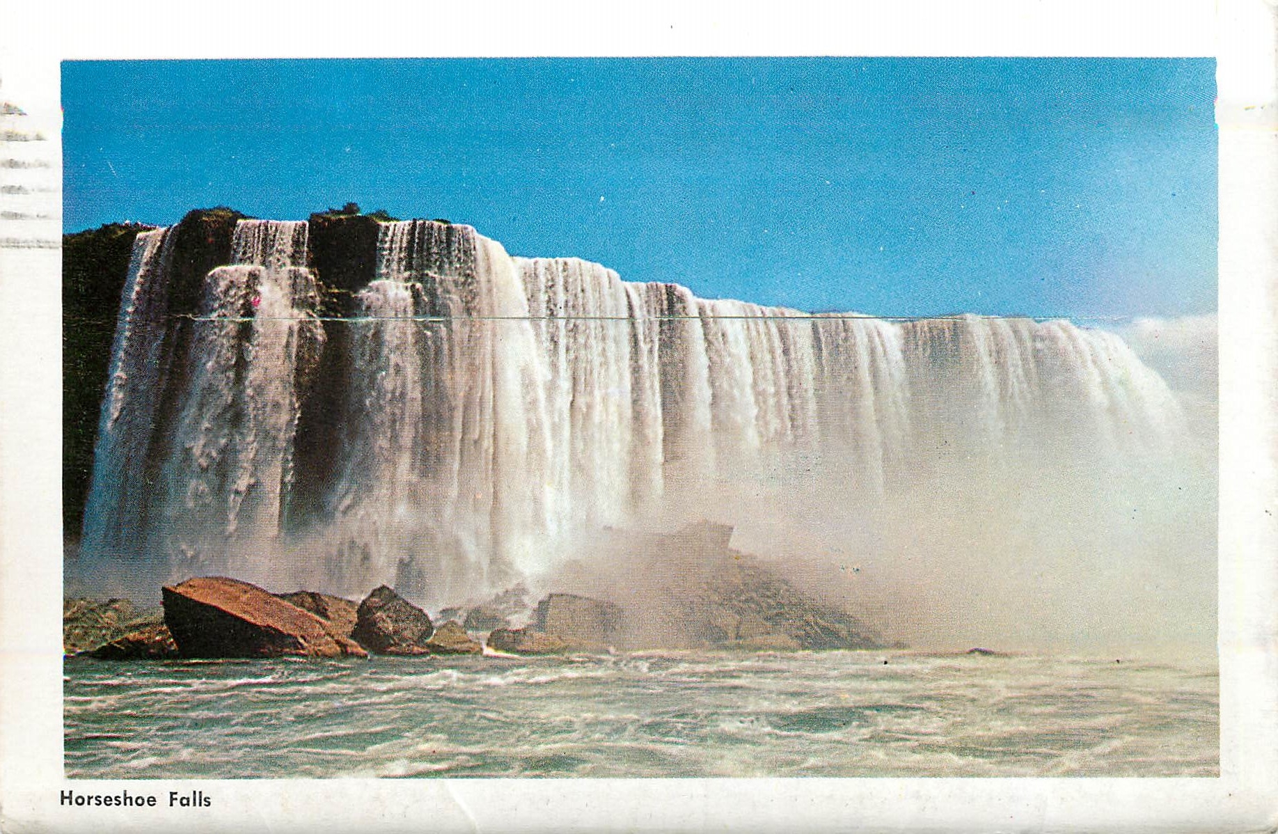 CPM Niagara Horseshoe Falls The American Falls from Goat Island