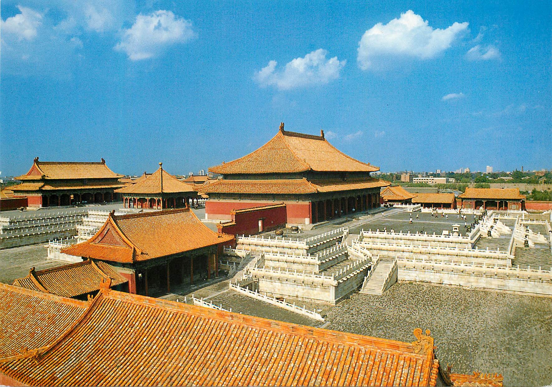 Full-view of Taihe Palace / The Palace Museum — Distributed by China National Publications Import and Export Corporation