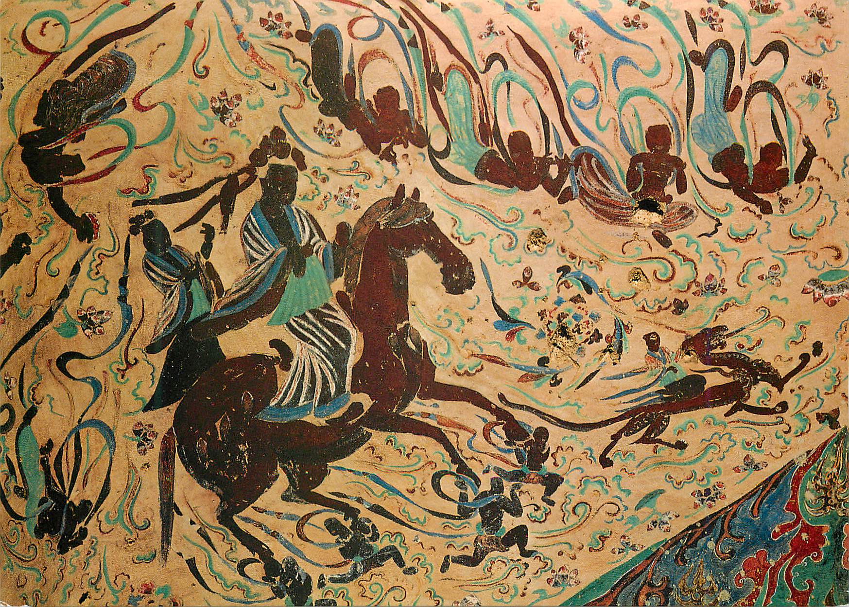 CPM China Mural Siddhartha Crosses over the Wall
