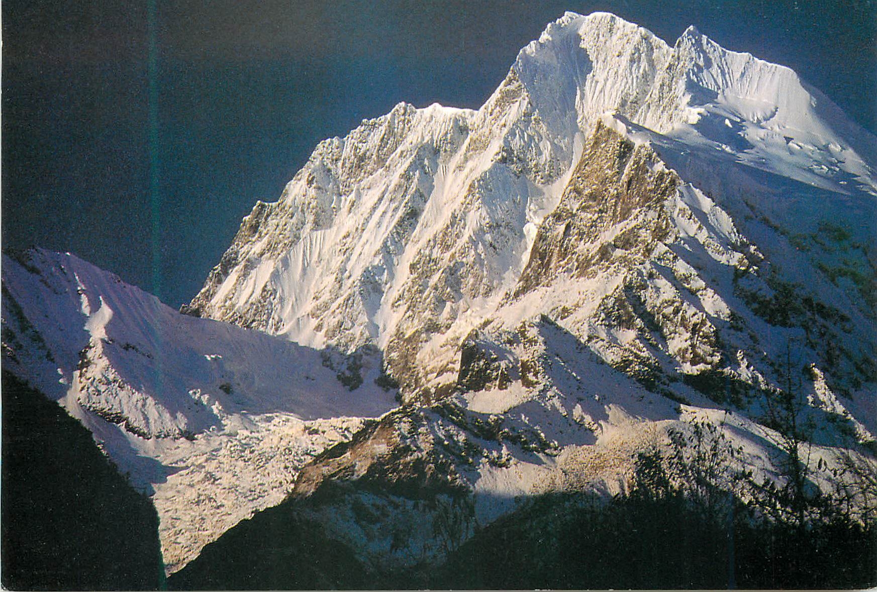 CPM China Mt Gongga's Snow Peaks at Hailuo Valley