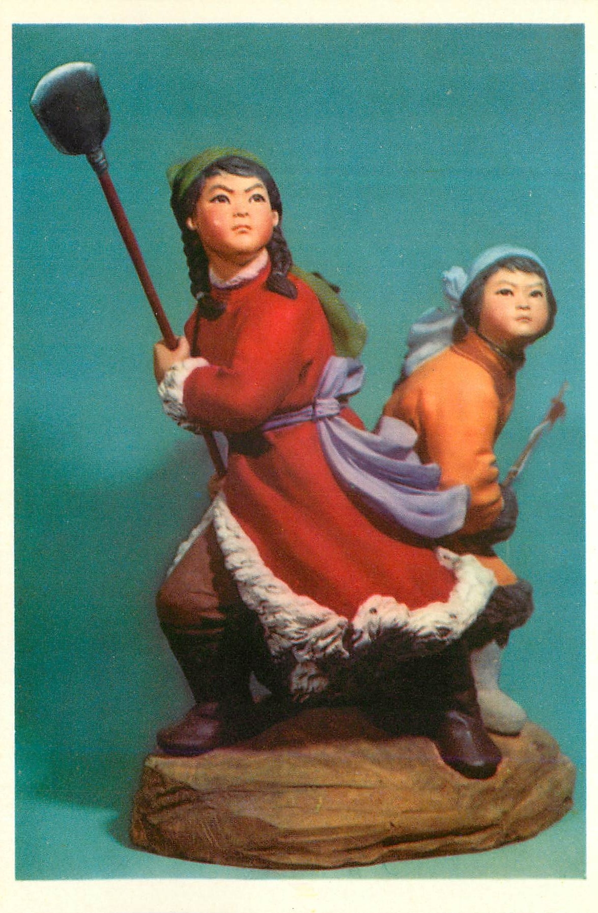 CPM China La du heroaj fratinetoj sur la stepo